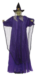 Walking Witch Sound Activated Halloween Items Unisex 1