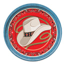 Way Out West 9'' Dinner Plate 8pcs Multi Party Goods Unisex