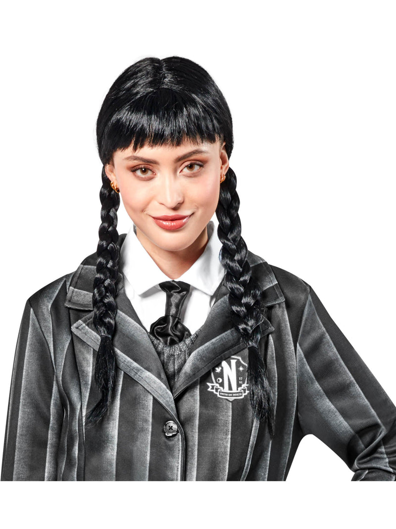 Wednesday Addams Womens Wig_2