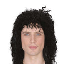 Weird Guy Wig Michael Jackson Curly Long Hair 1