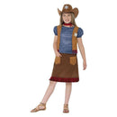 Western Belle Cowgirl Costume Brown 1