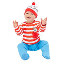 Where is Wally Baby Costume Red and White 1