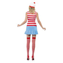 Where's Wenda? Cutie Costume Red & White Adult_2