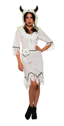 White Buffalo Spirit Costume Ladies Dress 1