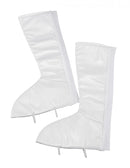 White Go Go Boot Tops Costume Accessory BA1050 1