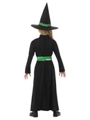 Wicked Witch Costume Kids Black Green 3