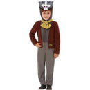 Wind In The Willows Badger Deluxe Costume Child Brown 1
