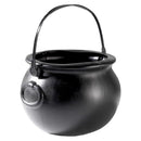 Witch Cauldron Black 13cm High Halloween Party Accessory 1
