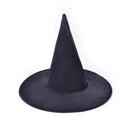 Witch Hat Black Nylon Plain Womens 1
