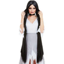 Witch Wig Extra Long Adult Black 1