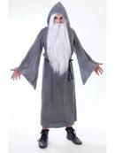 Wizard Cloak Grey Adult Gandalf Costume 3