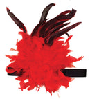 Womens Charleston Headband Red Feather Costume Accessories Female Halloween 1