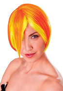 Womens Cosplay Manga Yellow with Orange Wigs Female Halloween Costume 1