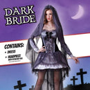 Womens Dark Bride Adult Costume Female Uk Size 10 14 Halloween 2