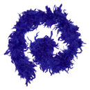 Womens Feather Boa Royal Blue Costume Accessories Female Halloween 1