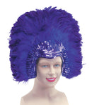 Womens Feather Headdress Purpledeluxe Costume Accessories Female Halloween 1