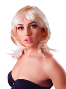 Womens Glamour Layered Blonde Wigs Female Halloween Costume 1
