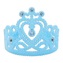 Womens Heart Tiara Blue With Gems Costume Accessories Female Halloween 1