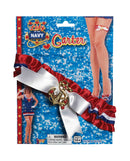 Womens Lady In Navy Garter Costume Accessories Female Halloween 1