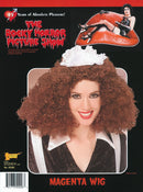 Womens Magenta Wig Wigs Female Halloween Costume 1