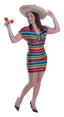 Womens Mexican Lady Dress Adult Costume Female Halloween 1