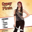 Womens Pirate Gypsy Lady Adult Costume Female Halloween 2