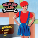 Womens Plumber Lady Adult Costume Female Halloween 2
