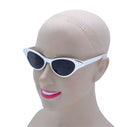Womens Sunflasses 50s Silver Metallic Costume Accessories Female Halloween 1