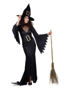 Womens Witch Costume Black Adult Female Halloween 1