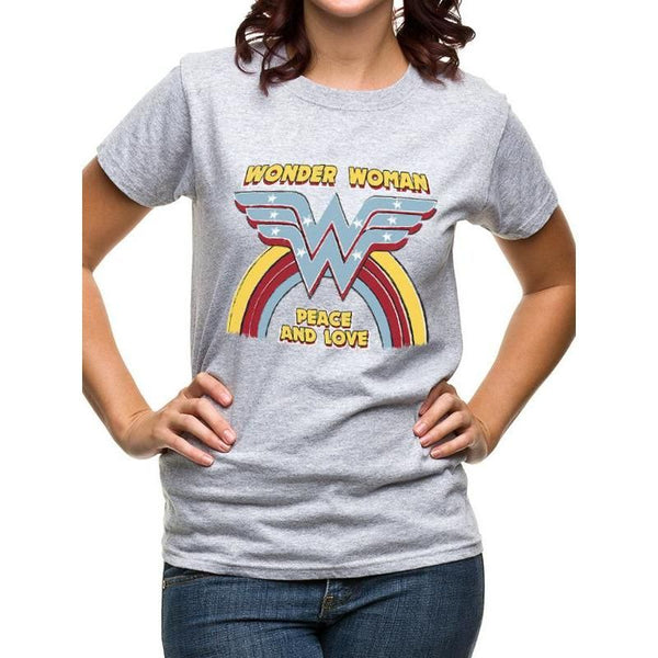 Wonder Woman Rainbow Vintage Unisex T-Shirt Peace WW84 Adult