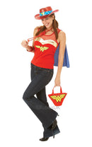 Wonderwoman Top With Cape 1