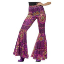 Woodstock Psychedelic Flared Trousers Ladies 2