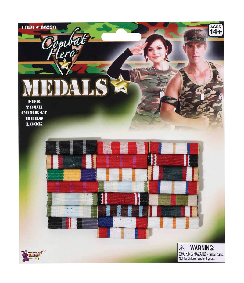 Military Medal Bars Costume Accessories Male_1 X66226