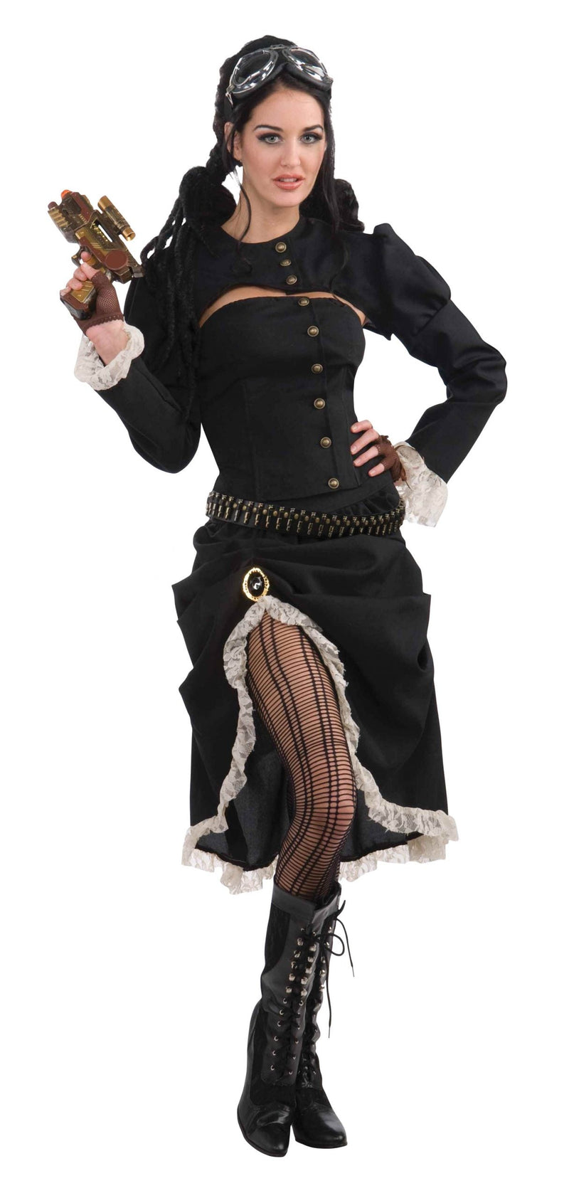 Steampunk Renegade Adult Costume Female Uk Size 10 14_1 X66786