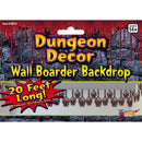Skull Border Dungeon Decoration Halloween Items Unisex_2 