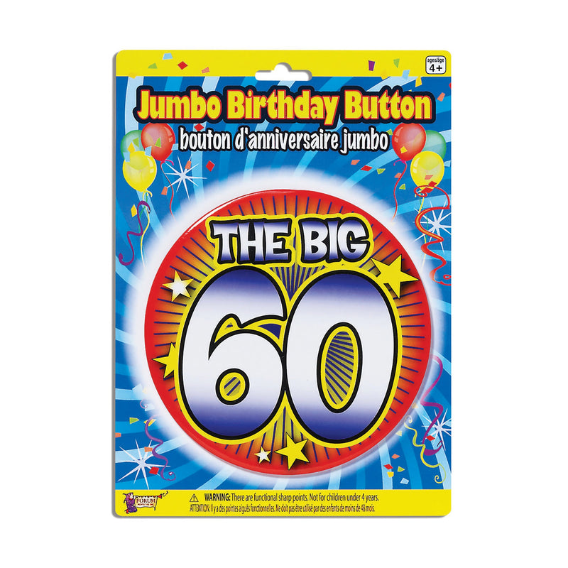 Birthday Jumbo Button Pin 60_1 x72205