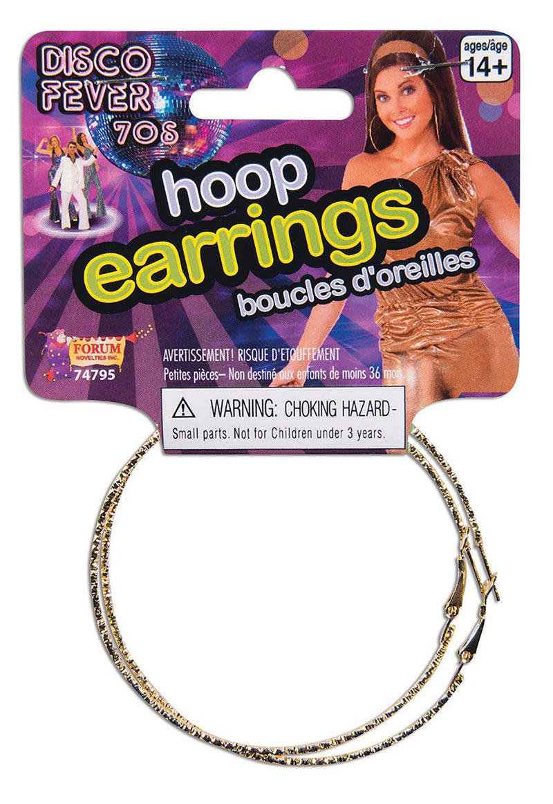 Hoop Earrings Costume Accessories Female_1 X74795