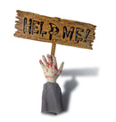 Zombie Armstake With Sign Halloween Items Unisex_1 X75044