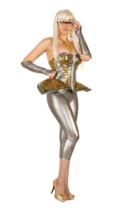 Futuristic Cyborg Glasses Costume Accessories Unisex_1 X75208