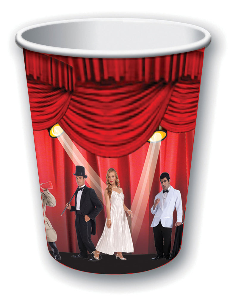 At The Movies 9oz Cup 8pcs Multi Party Goods Unisex_1 X75866