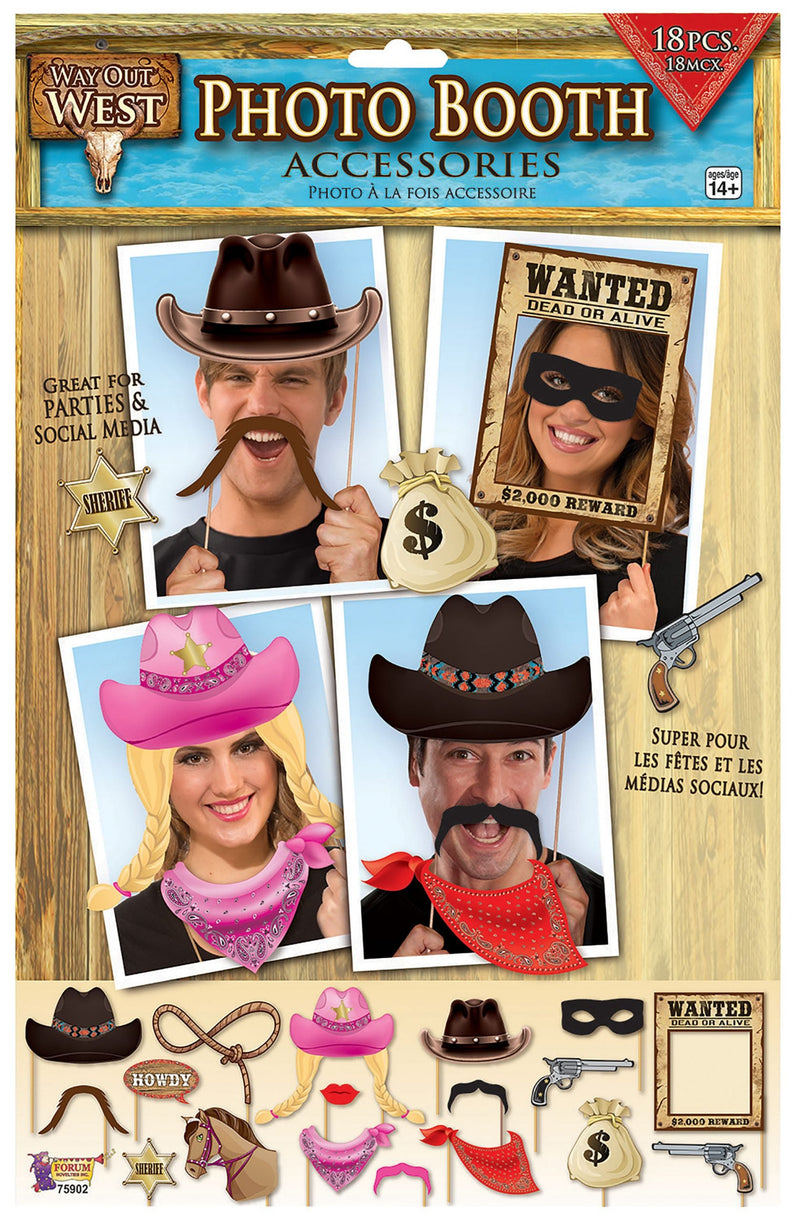 Way Out West Photo Booth Multi Party Goods Unisex_1 X75902