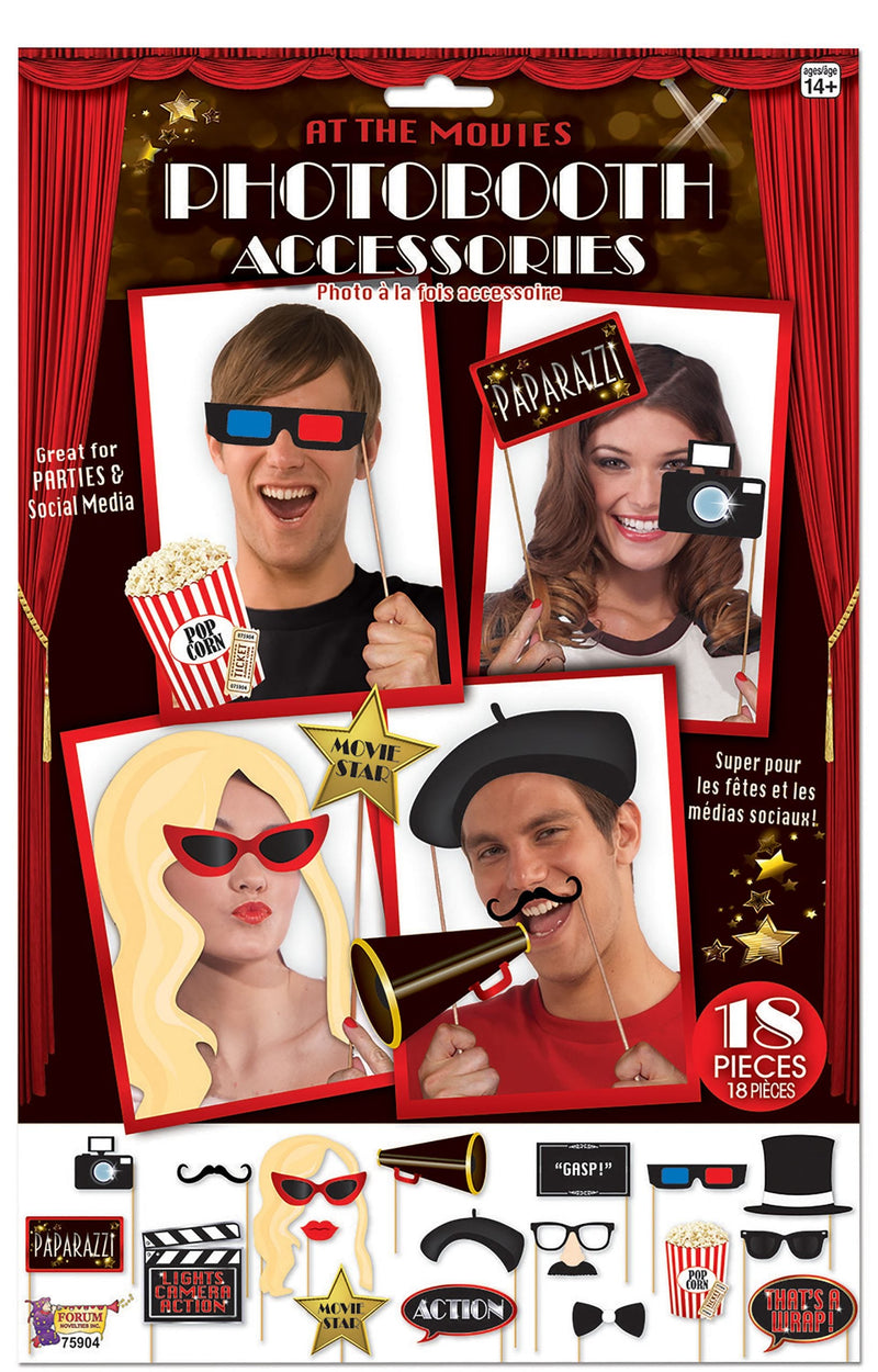 At The Movies Photo Props Multi Party Goods Unisex_1 X75904