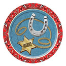 Way Out West 7&#39;&#39; Dinner Plate 8pcs Multi Party Goods Unisex