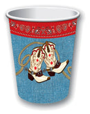 Way Out West 9oz Cup8pcs Multi Party Goods Unisex_1 X75922