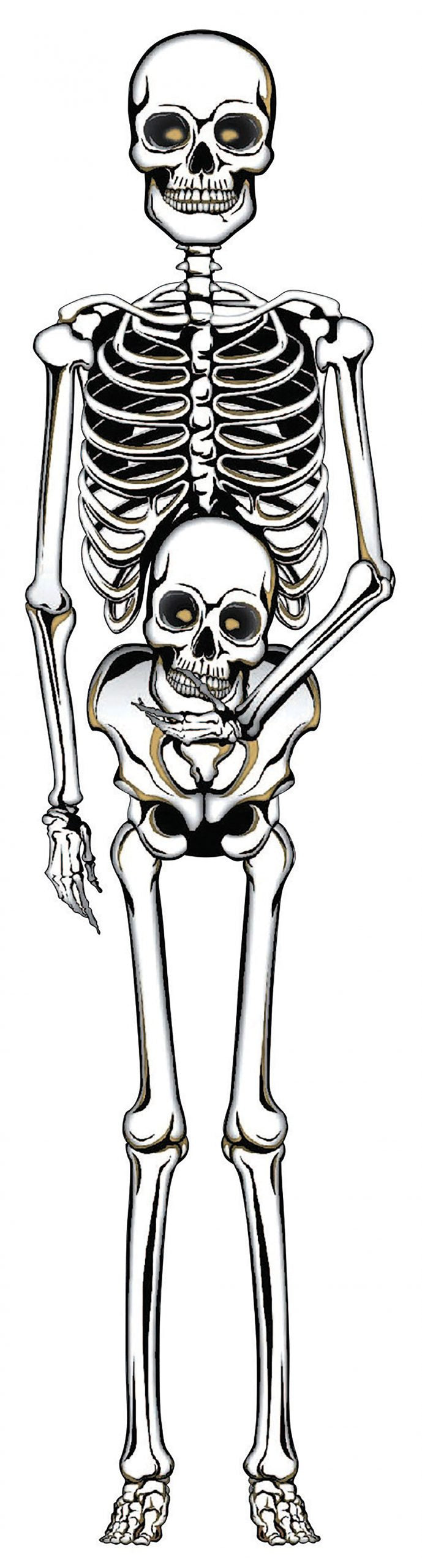 Skeleton Card Decoration_1 X77012
