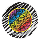 80s Small Plate 8pc Party Goods_1 X77466