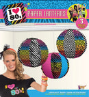 80s Party Paper Lanterns Goods_1 X77480