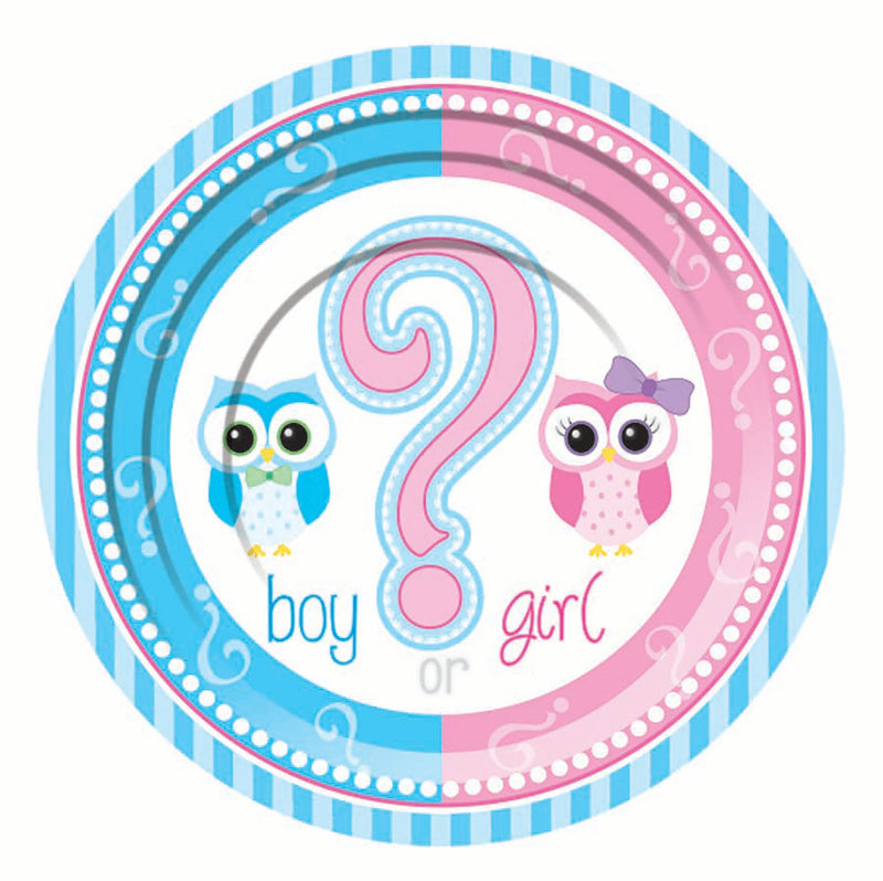 Gender Reveal Small Plate_1 x78693