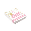 Birthday 1st Girl Napkin_1 x79816