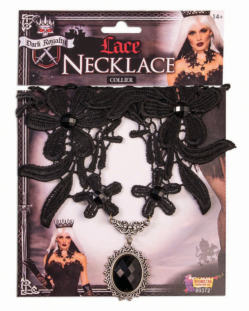 Lace Necklace Dark Royalty_1 X80372